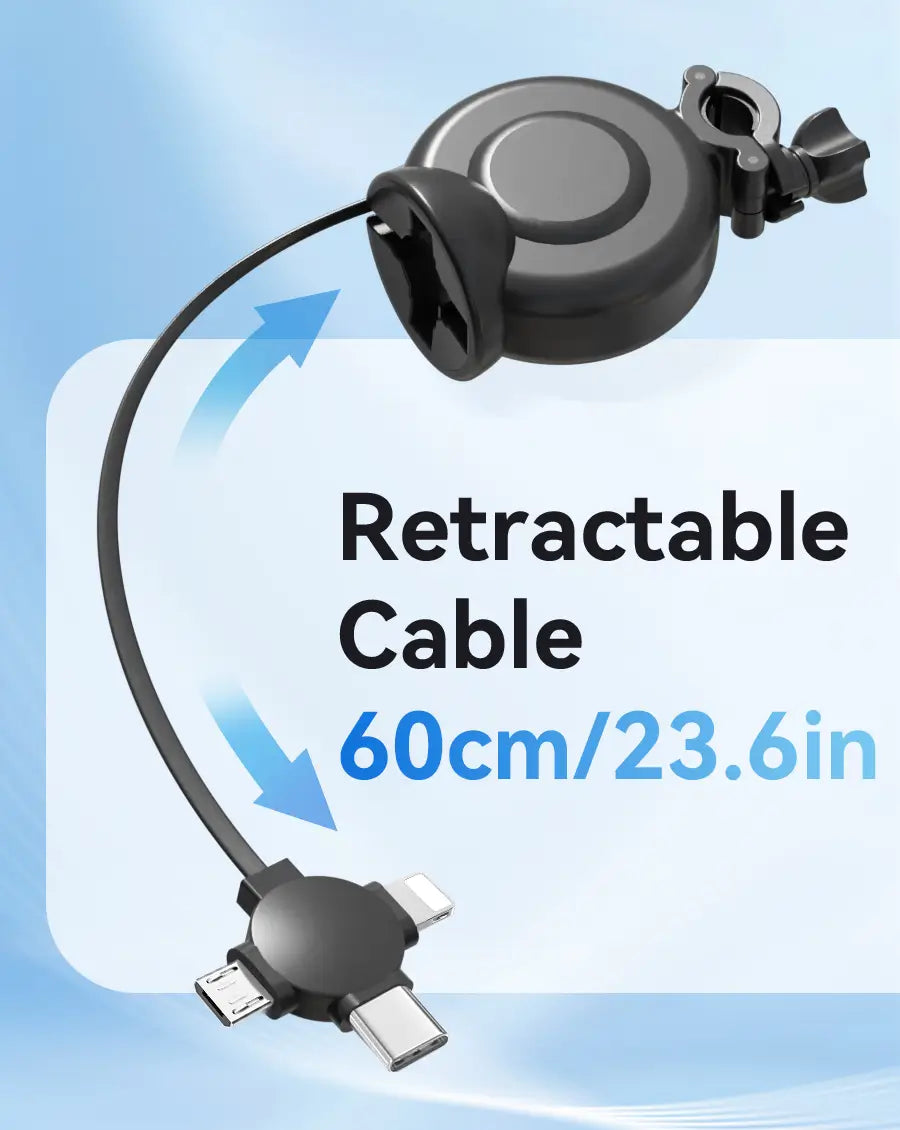OHLPRO Full 60cm cable extension demonstration for flexibility
