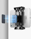 OHLPRO Space-Saving Magnetic Phone Stand – Wall, Glass & Desk Use
