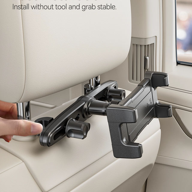 OHLPRO Car Headrest Holder Tool-Free Quick Install for Car Back Seat