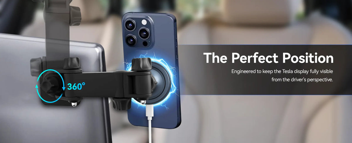 Car 360° adjustable rotation car OHLPRO charger holder