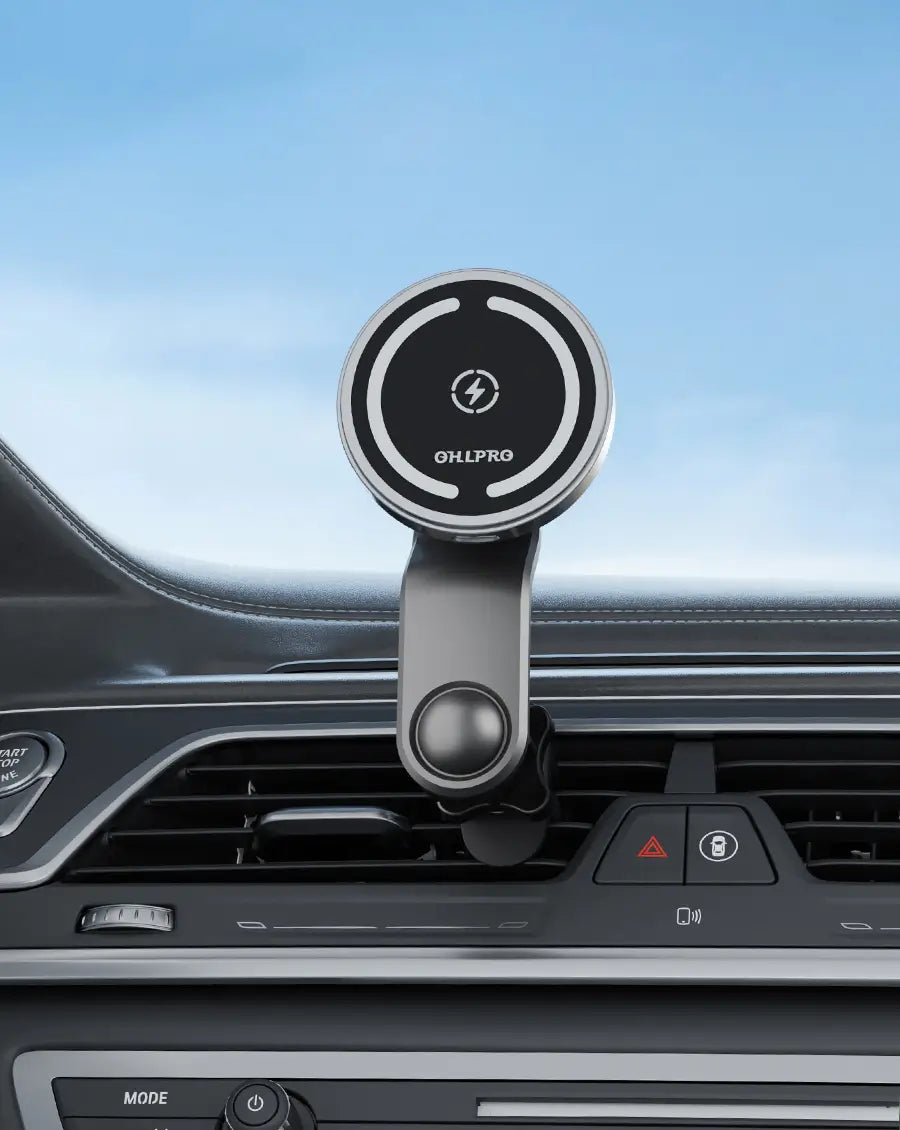 OHLPRO Wireless Car Charger with Extended Arm
