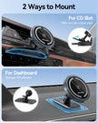 OHLPRO Easy, tool-free installation of magnetic CD slot holder