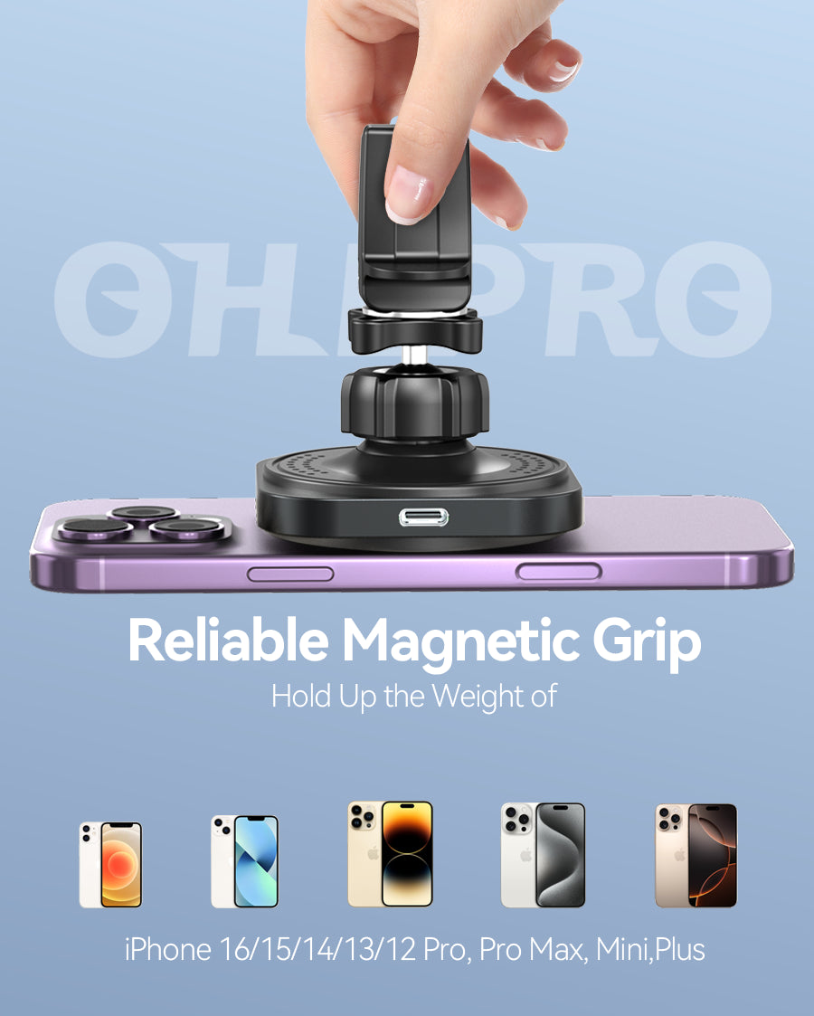 OHLPRO MagSafe Car Charger Compatible with iPhone 15/14/13 Series