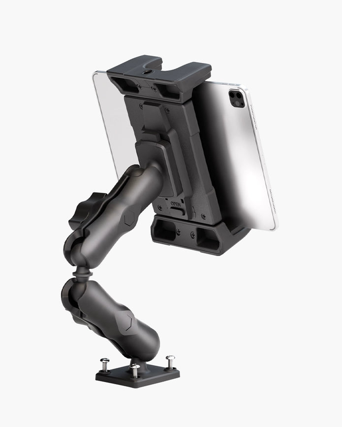 OHLPRO Heavy Duty Drill Base Tablet Mount with 8" Support Arm Main Product View