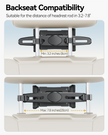 OHLPRO Universal Car Headrest Mount Fits Most Car Headrest Models
