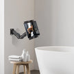 OHLPRO heavy duty tablet mount wall clamp with drill base for secure device placement