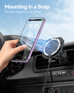 OHLPRO Anti-Shake Strong Magnetic Lock MagSafe Car Mount Stable on Bumpy Roads