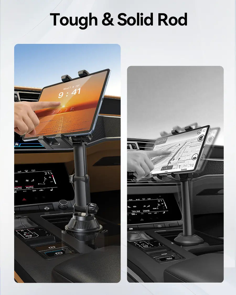 OHLPRO Shockproof tablet car holder – no shaking on rough or steep roads