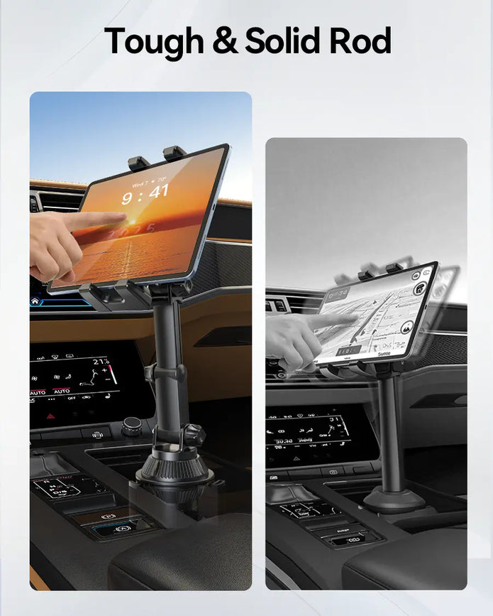 OHLPRO Shockproof tablet car holder – no shaking on rough or steep roads