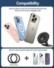 OHLPRO MagSafe Car Charger Compatible with iPhone 17/16/15/14/13/12 Series