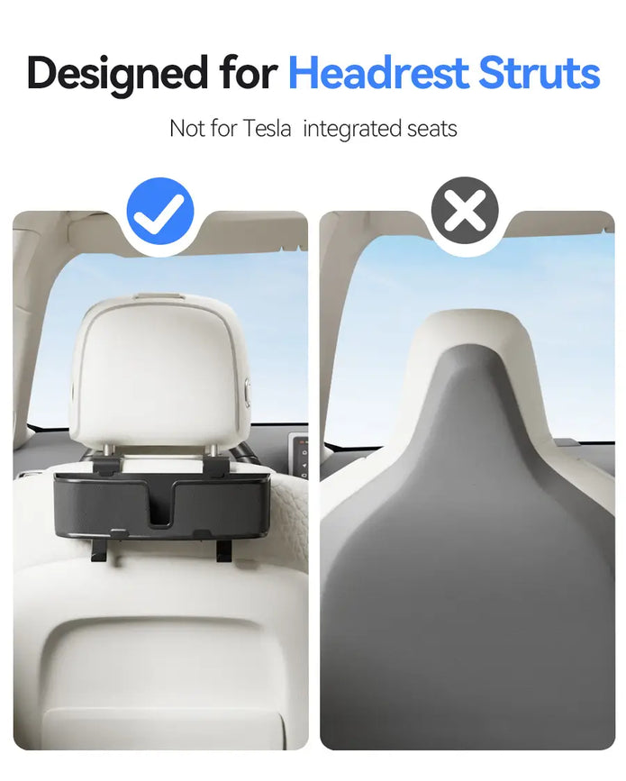OHLPRO Stable design car seat back organizer with no shaking and not for tesla