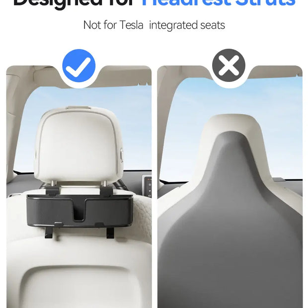 OHLPRO Stable design car seat back organizer with no shaking and not for tesla