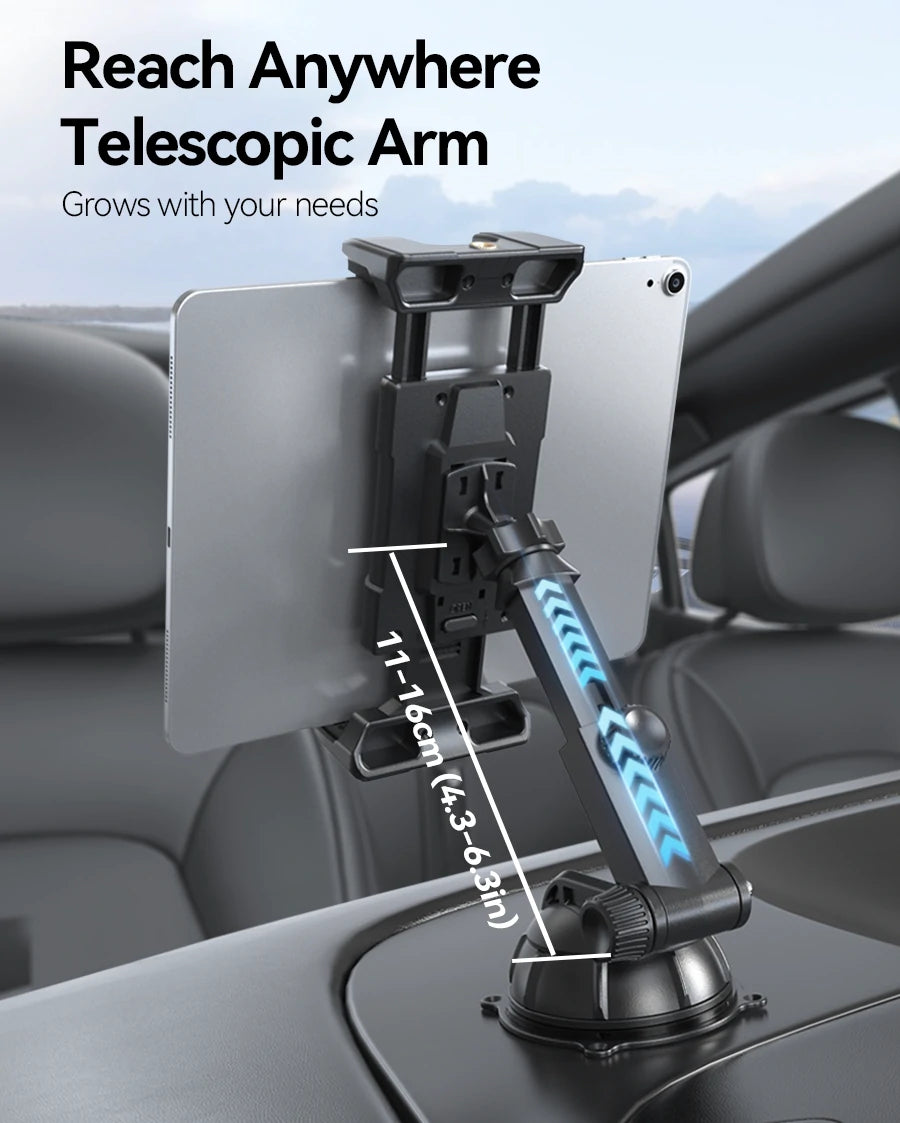 OHLPRO Extendable Arm Phone Stand – Adjustable Length & Angle