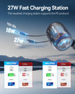 Full OHLPRO product view of dual retractable charging station