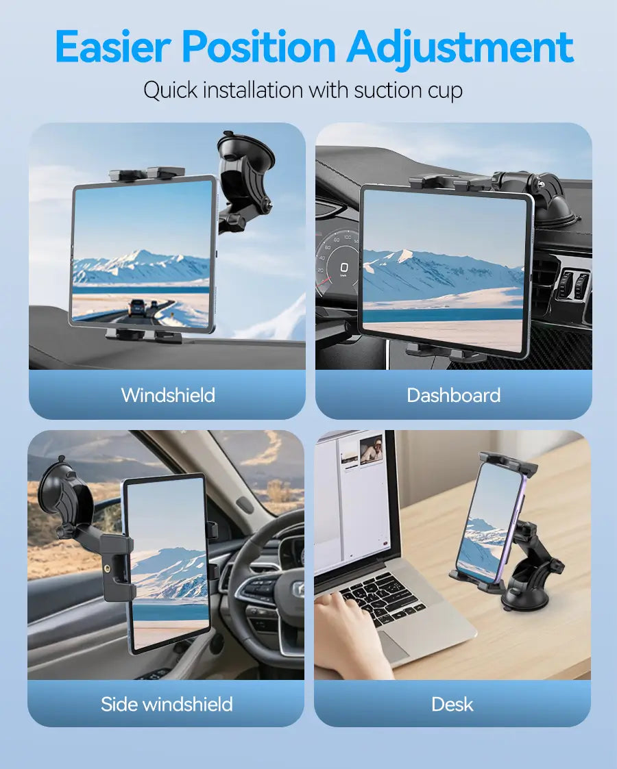 OHLPRO Compatible with windshield, dashboard, or desktop surface installation
