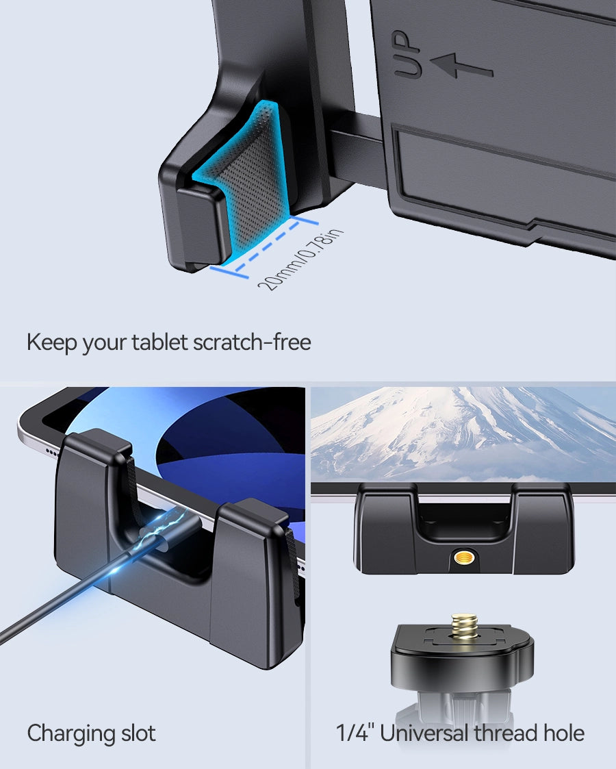 OHLPRO Non-slip grip on clamp to prevent sliding during exercise