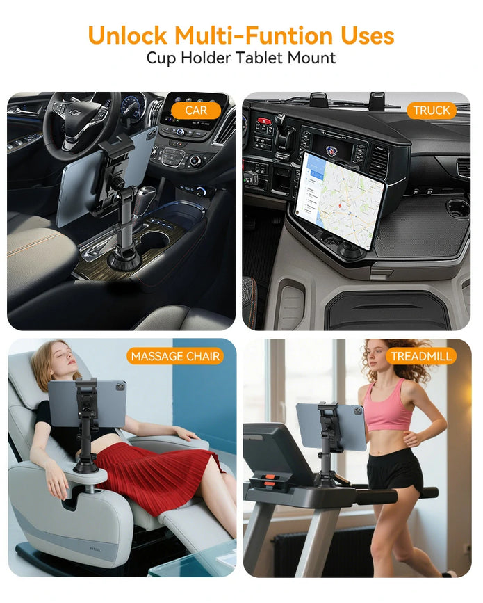 OHLPRO compatibility notice specifying fitment exclusively for round car truck and SUV factory cup holders