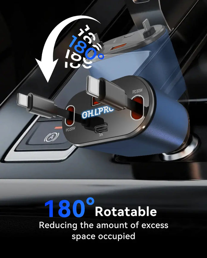 OHLPRO Complete charger kit with cables and user-friendly design