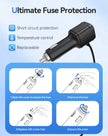 OHLPRO Quick setup charging dock for rear car seats