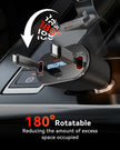 Clean OHLPRO cable management with retractable Type-C charging lines