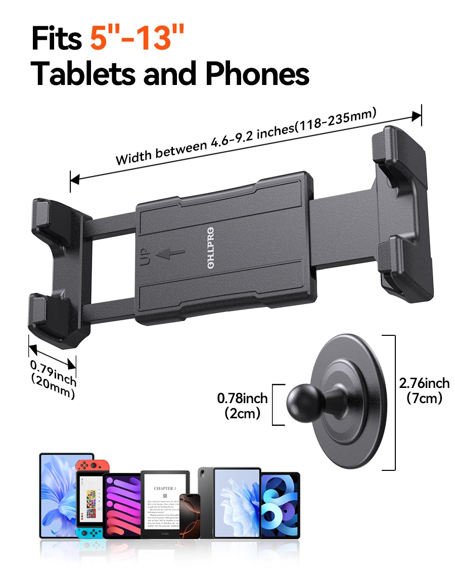 Compatible with a wide range of tablets and smartphones