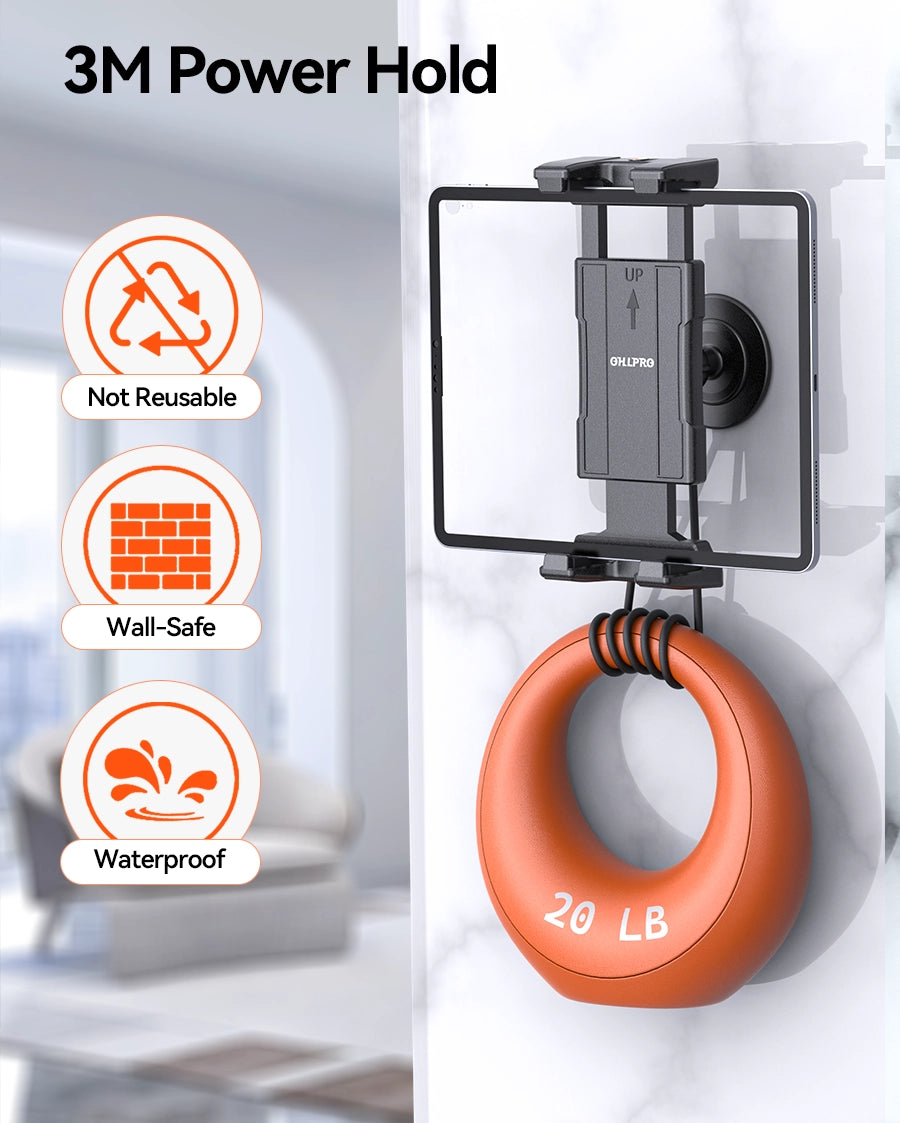 Sturdy and stable installation, ensuring your tablet stays in place