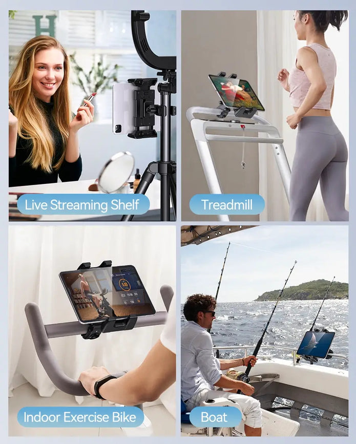 OHLPRO mount Compatible with multiple fitness bars: treadmill, bike, etc.
