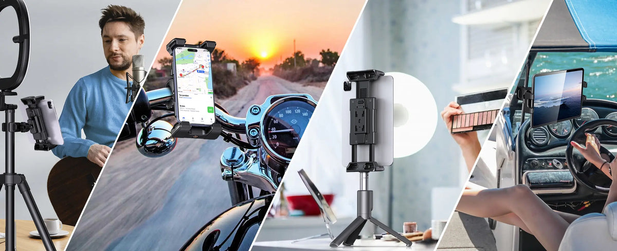 OHLPRO mount Compatible with multiple fitness bars: treadmill, bike, etc.