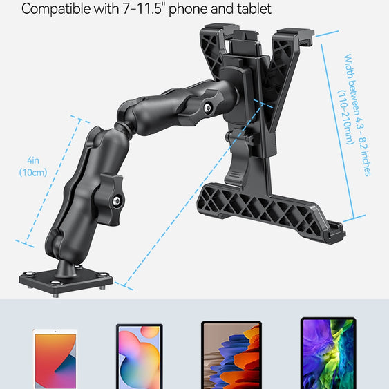 OHLPRO Compatible with a variety of tablets and smartphones up to 11.5 inches