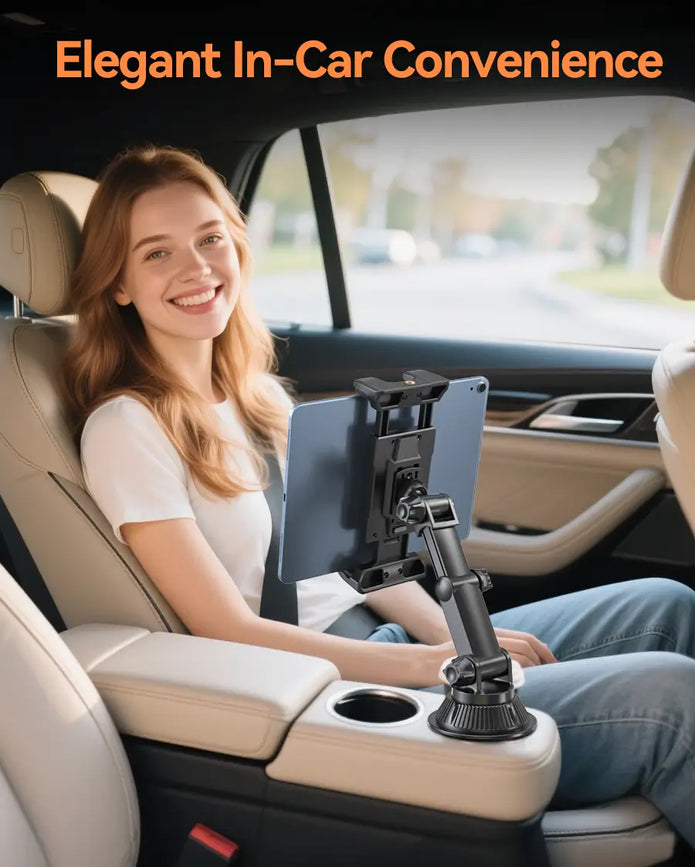 OHLPRO iPad mini car holder with vent clip – install and remove in seconds
