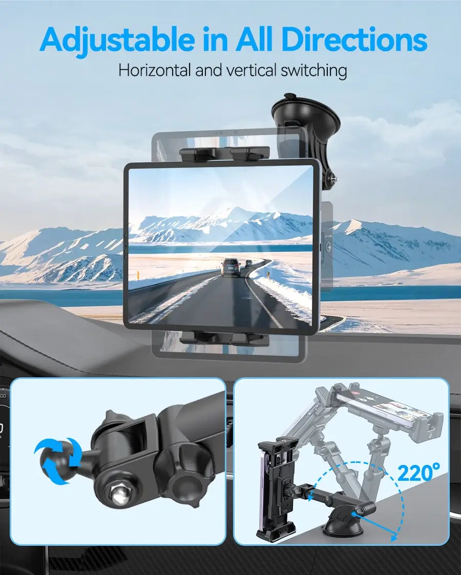 OHLPRO Close-up of telescopic arm for adjustable distance