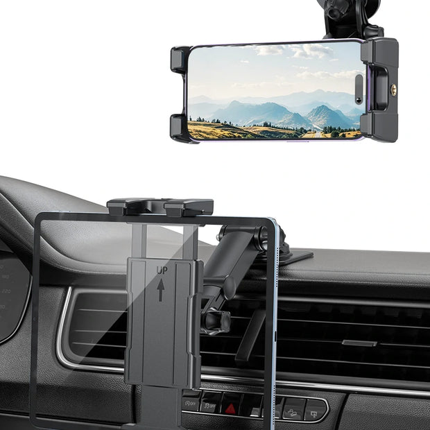 OHLPRO Universal car mount for phones and tablets with strong 3M adhesive base.