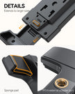 Close-up of anti-slip grip on OHLPRO tablet holder arms